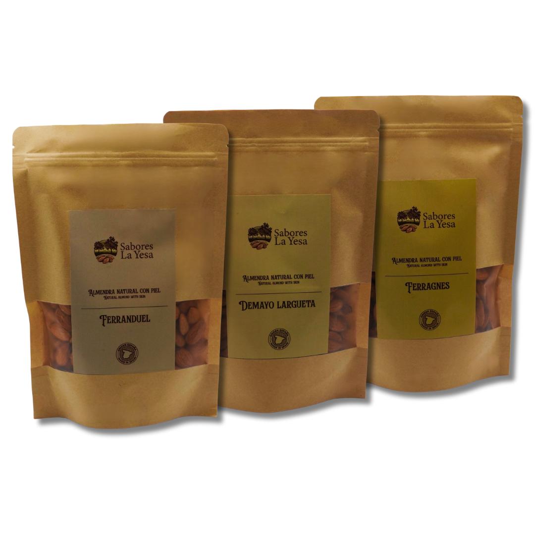 pack degustación de nuestras mejores almendras