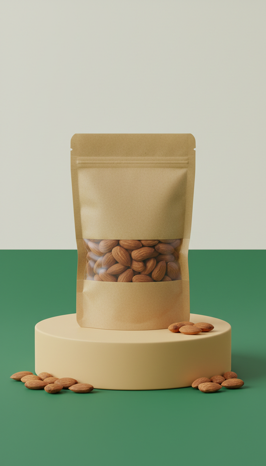 Almendras ligeramente saladas bolsa kraft