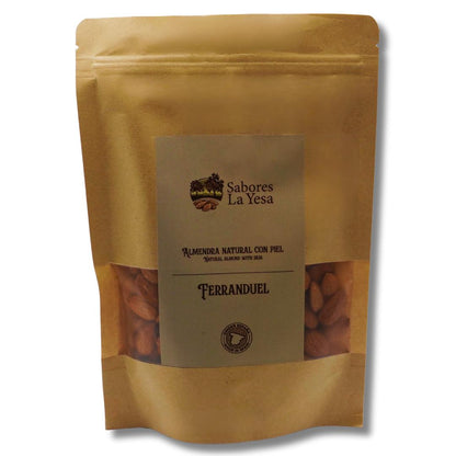 ALMENDRAS FERRANDUEL CRUDAS CON PIEL