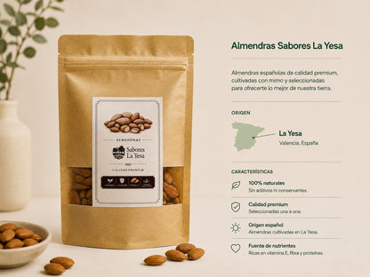ALMENDRAS FERRAGNES CRUDAS CON PIEL